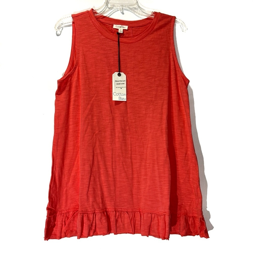 NWT Cotton Bleu Coral Top Women’s Small